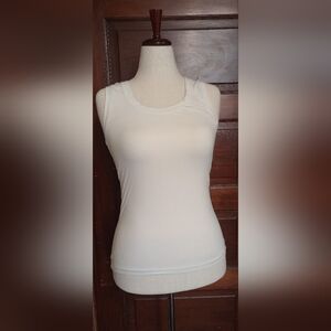 Banana Republic Sleek White Tank Top